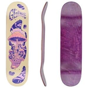 Globe G1 Mind Expansion Deck 8.5″ Off-White/Purple