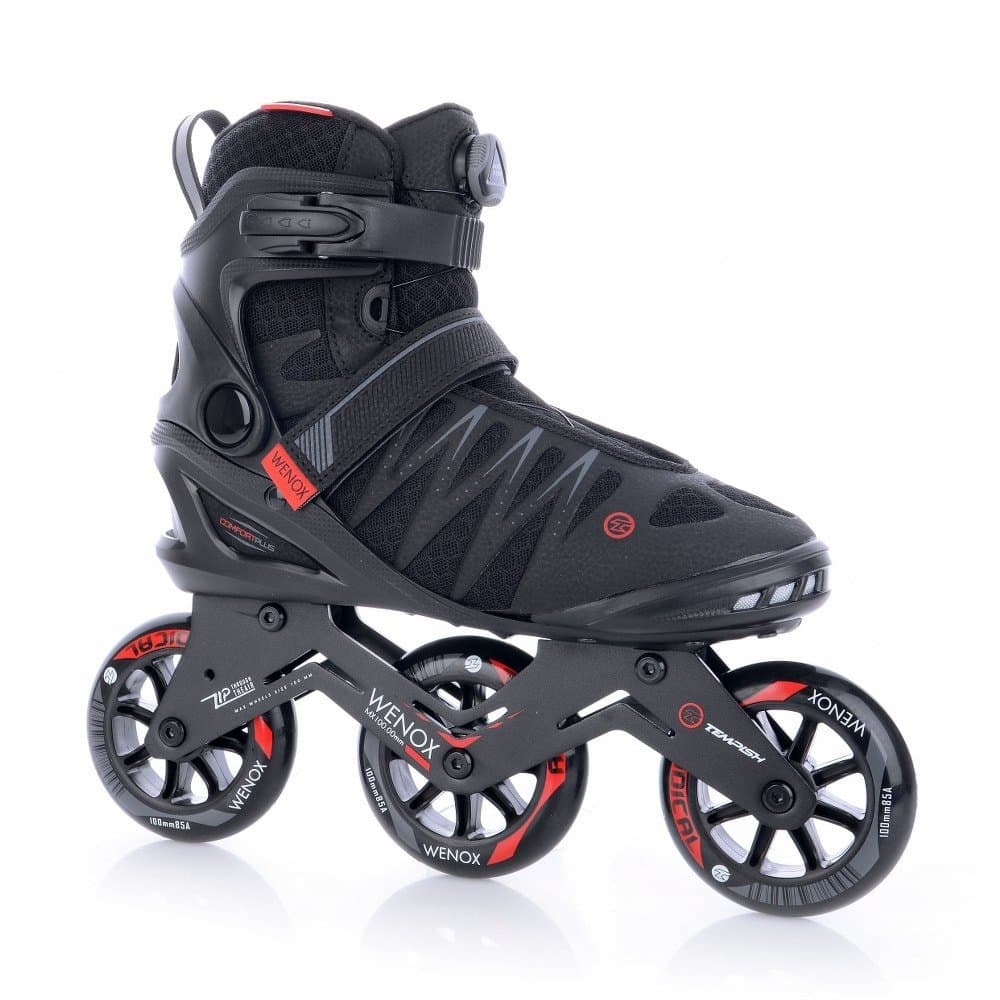 Tempish Wenox Top 100 inline skates heren zwart met 3x100mm wielen