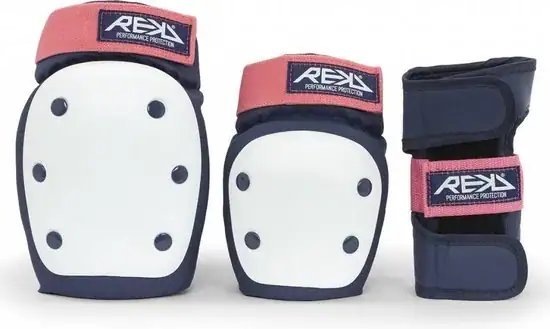 Speciaal ontworpen skate pads met zwart en roze kleur, bieden maximale bescherming en comfort.