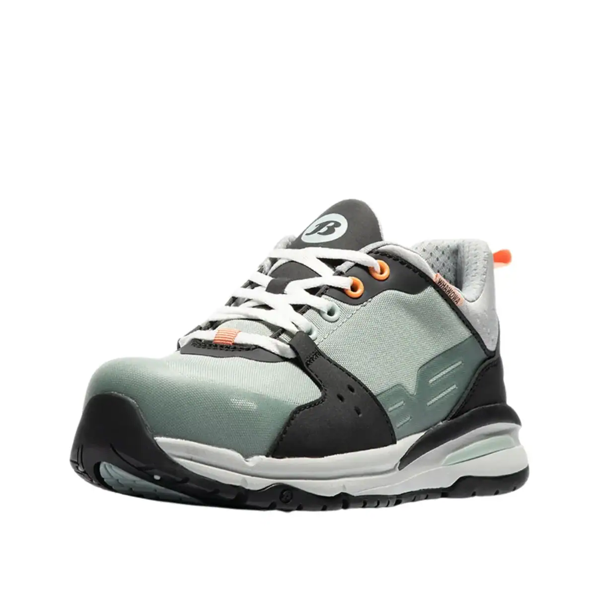 Grote veiligheidsschoen voor outdoor skates, sportief en comfortabel.