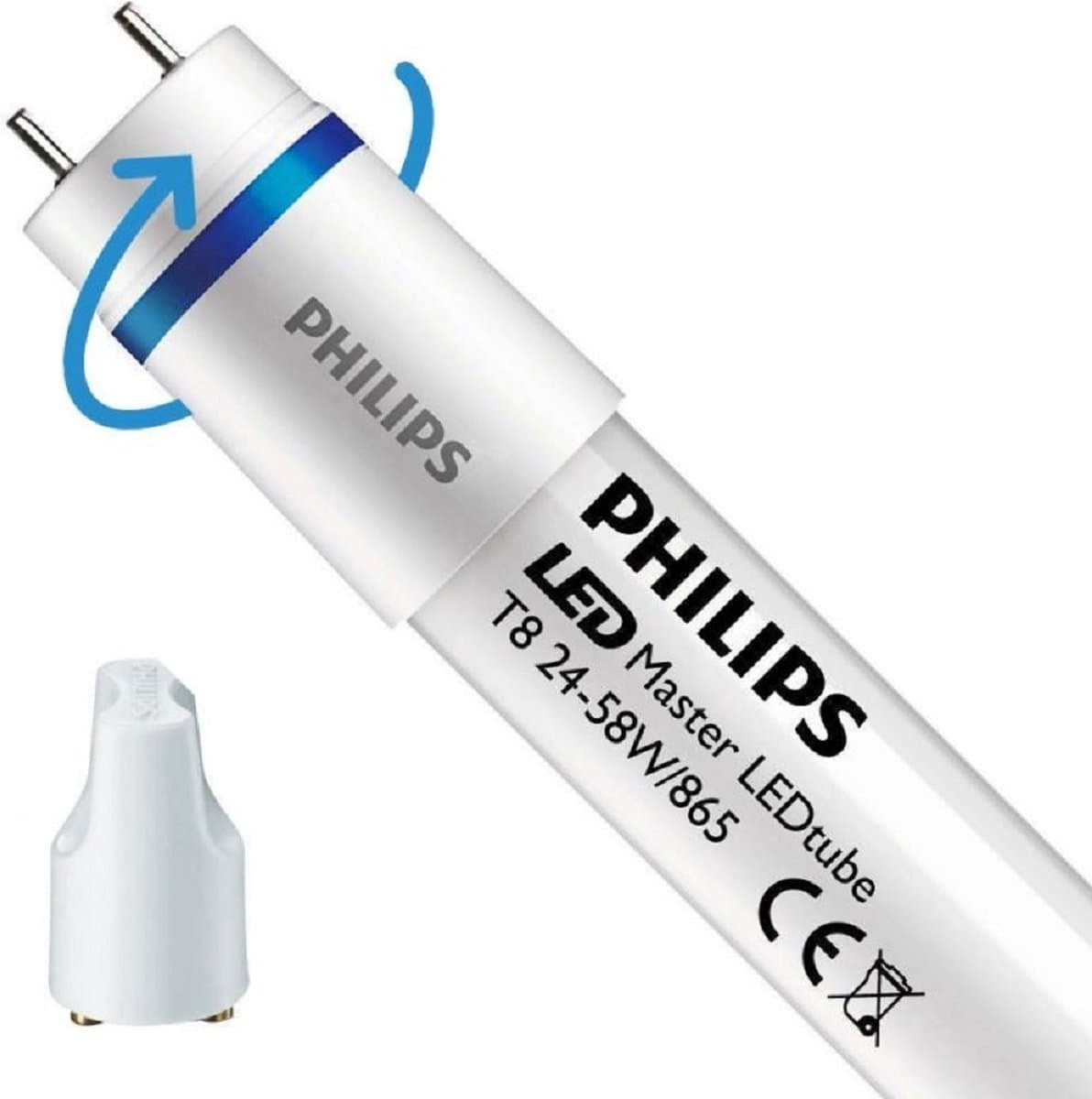 Philip led strip verlichting, LED/MASTER LED-dubbel, T8 24-58W, 865, 6500K, energiebesparend.