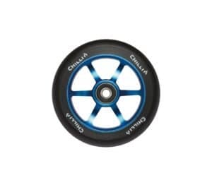 Stuntstep wiel Chilli 4000 Series met aluminium kern en donkerblauwe PU