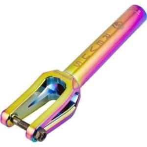 step voorvork STRIKER REVUS SCS HIC met regenboog finish