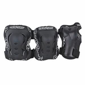Skatebescherming Tempish Fid set - driedelige set met harde kappen