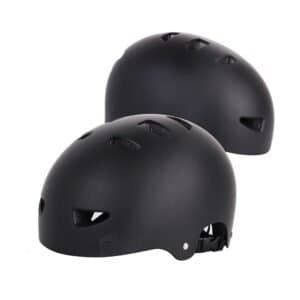 skate helm Tempish Wruth mat zwart diepe komvorm