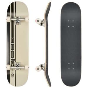 Globe G0 Strype Hard 8.0″ Complete – Black/Off-White