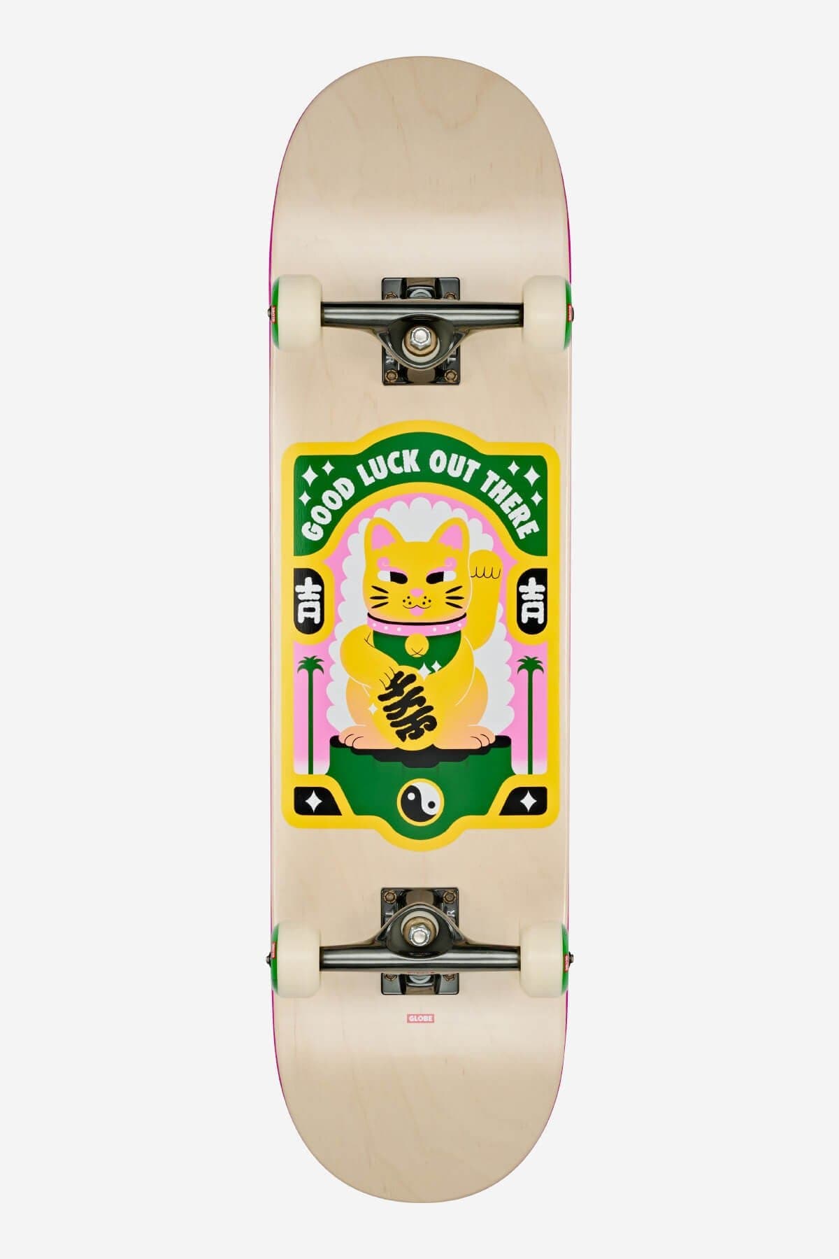 Globe G2 Maneki Lucky Gold 8.375β³ β Skateboard Compleet