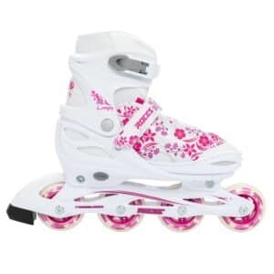 ROCES Compy 8.0 Girl verstelbare inline skates White/Violet
