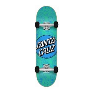 Santa Cruz Other Dot Hands Mini skateboard 7.75 teal complete setup