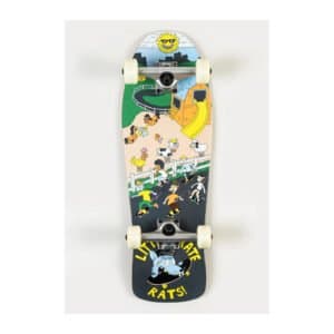 Little Skate Rats Tribute Kids skateboard 8.75 multicolored bovenaanzicht