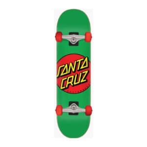 Santa Cruz Classic Dot Mid complete skateboard groen