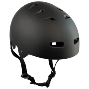 Boom Stay Safe Professional skatehelm zwart voorkant