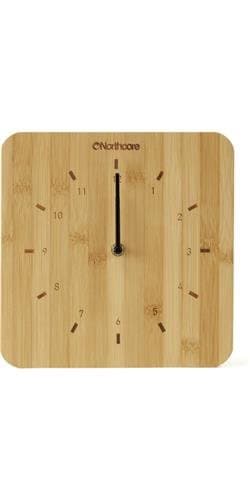 Northcore bamboe wandklok