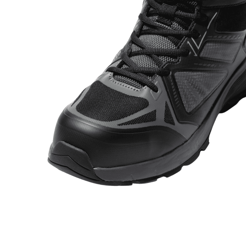 Shoe for outdoor activities, waterproof and comfortable for hiking and walking.