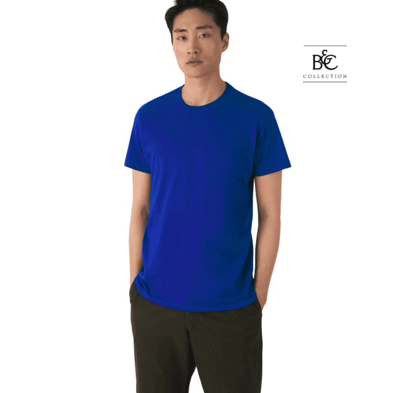 Comfortabele blauwe t-shirt voor buitenactiviteiten en casual wear.