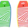 Image de 41" Slick Zig Zag Bodyboard - Bleu et jaune