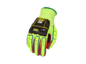 Reflective drop glove for motorbikes and outdoor activities with protection and comfort.