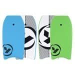 Bodyboard Yello Slick Corp 42 pouces en vert et bleu éclatants