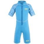 Maillot de bain protecteur pour enfants, idéal pour les activités aquatiques et les plaisirs de la plage.