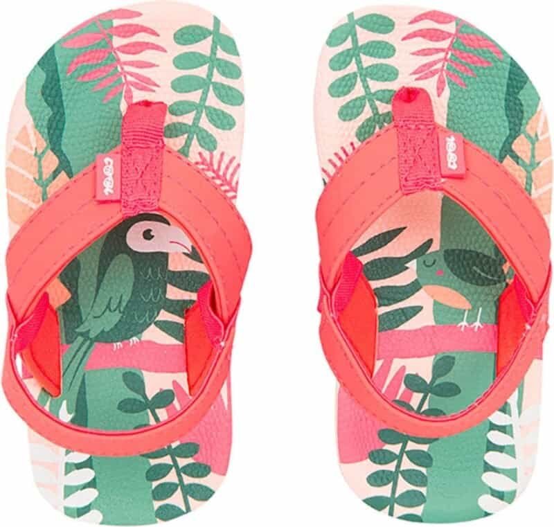 Comfortabele kindersandalen met jungleprint en veters voor outdoor plezier.