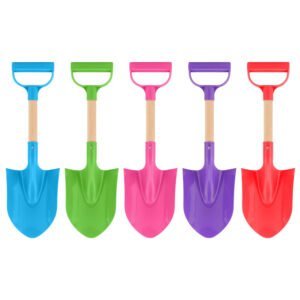 Yello Mini Super Spade - Houten Steel - 48 cm - Strandplezier