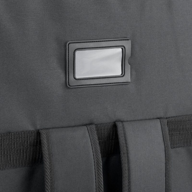 Schoudervak voor bevestiging op rug van fietstas of rugzak.