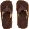 Bovenaanzicht van Cool Shoe Corp 2LUX Chestnut teenslippers