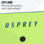 Geweldige skateboard met Osprey logo, geschikt voor buitenactiviteiten en skaten.