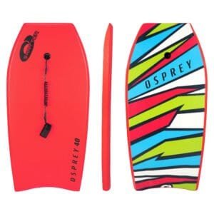 Bodyboard Osprey Shatter 40" Rouge - HDPE - XPE - EPS