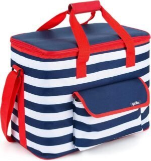 Yello 30 Liter Familien-Kühltasche - Picknick-Tasche - Maritimes Design