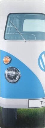 Protective cover for Volkswagen T1 bus, perfect outdoor accessory for motorhome enthusiasts.