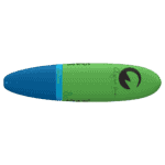 Aqua Inc surfplank met groene en blauwe kleuren voor buitenplezier.