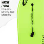 Wrist leash voor surfplanken en skateboards voor extra veiligheid en stabiliteit.
