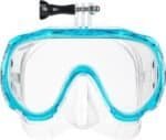 Duikmask met scherpglas voor watersport en snorkelen.