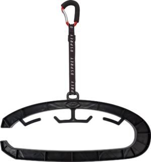 Osprey Wetsuit Hanger with Adjustable Strap and Carabiner - Black