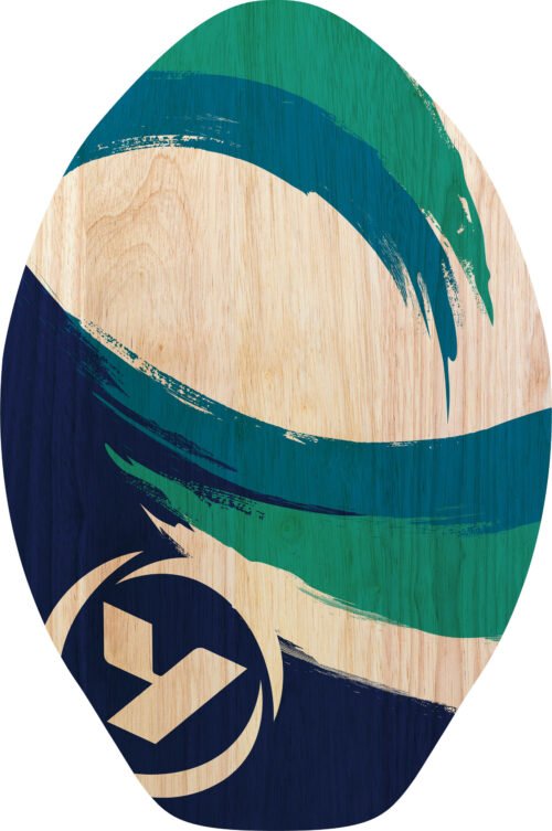 Yello 30" Houten Skimboard Big Wave