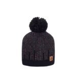 Jail Jam Alba Beanie - Bonnet d'hiver tricoté noir