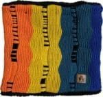 Jail Jam Tiburzio Halswärmer – Regenbogen-Design – warmer Komfort