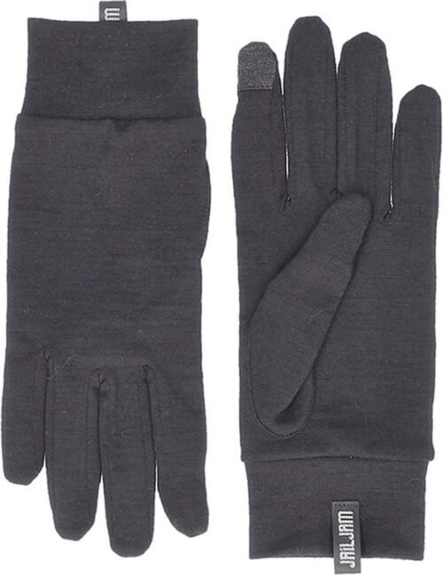 Jail Jam Gloves - Merinowol - Zwart - Maat M - Afbeelding 2