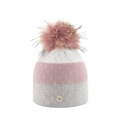 Granadilla Barrymore Beanie - Luxe Wintermuts met Bontpompon