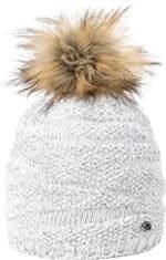 Knitted winter hat with pom-pom, warm and stylish accessories.