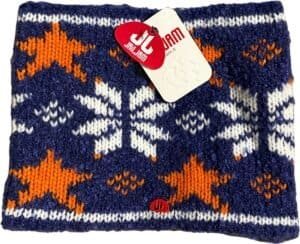Jail Jam Neon Star Scarf - Warm Neck Warmer - Versatile