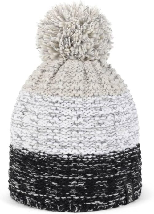 Jail Jam Keitele Beanie met Wolmix - Zwart - One Size