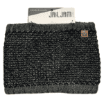 Jail Jam Botafogo Loop Neckwarmer - Black - Braided Pattern