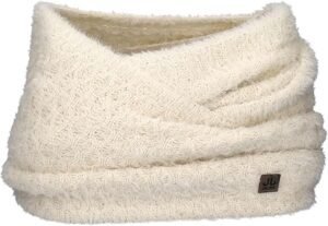 Jail Jam Storms Scarf - Plush Loop - White - 30x60 cm
