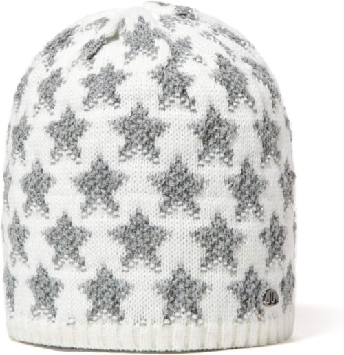 Jail Jam Zen Garden Beanie - Wit - Modieuze Wintermuts