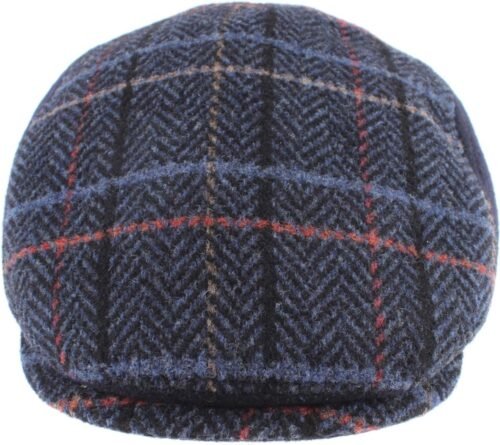 Granadilla Marsh Flat Cap Heren Pet - Wolmix & klassieke plaid - 58-59 cm L - Afbeelding 6