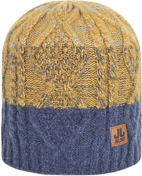 Jail Jam Rock Sassi Beanie - Kinder Muts - Blauw met Fleecevoering