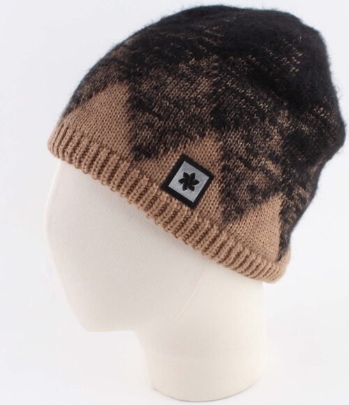 Granadilla Clark Beanie - Camel/Zwart - Warme Voering - Afbeelding 6