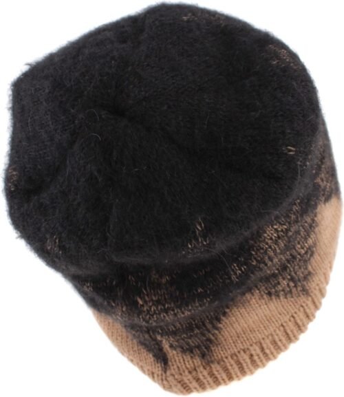 Granadilla Clark Beanie - Camel/Zwart - Warme Voering - Afbeelding 2